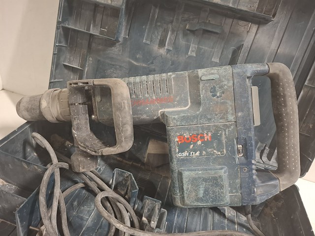 Breekhamer - 11kg - 230v - sds-max bosch, gsh 11 e, bouwjaar 2014 - afbeelding 2 van  7