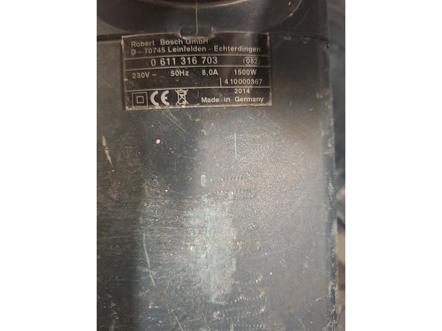 Breekhamer - 11kg - 230v - sds-max bosch, gsh 11 e, bouwjaar 2014 - afbeelding 6 van  7