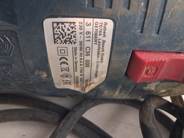 Breekhamer - 11kg - 230v - sds-max bosch, gsh 11 vc, bouwjaar 2017 - afbeelding 3 van  16