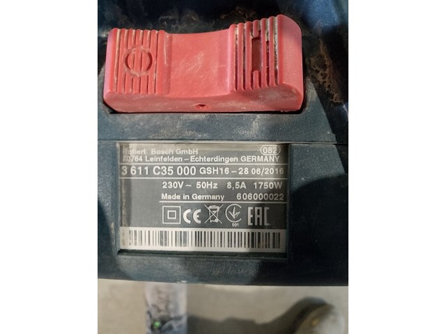 Breekhamer - 18kg - 230v - hex-28, bosch, gsh 16-28 e, 2016 - afbeelding 7 van  7
