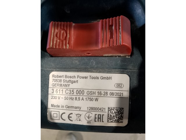 Breekhamer - 18kg - 230v - hex-28, bosch, gsh 16-28 e, 2021 - afbeelding 6 van  7