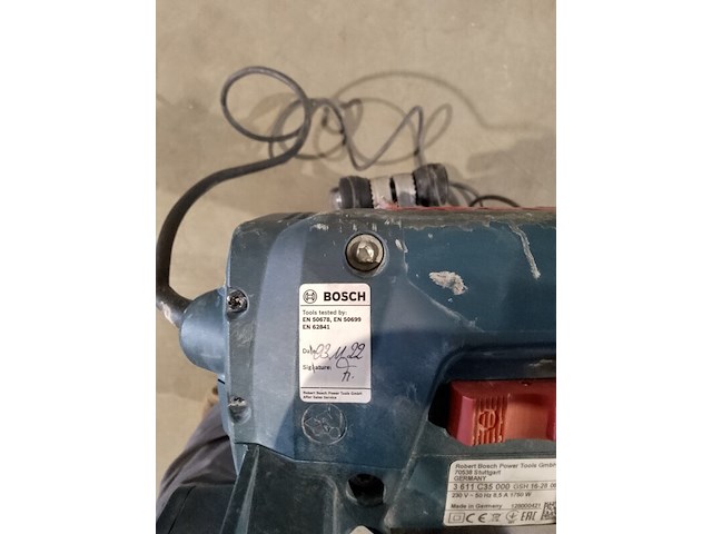 Breekhamer - 18kg - 230v - hex-28, bosch, gsh 16-28 e, 2021 - afbeelding 7 van  7