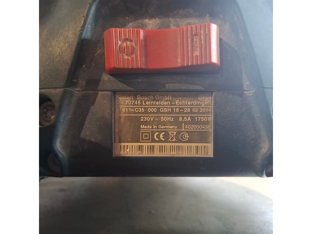 Breekhamer - 18kg - 230v - hex-28 bosch, gsh 16-28 e, bouwjaar 2014 - afbeelding 4 van  4