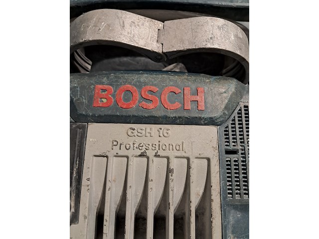 Breekhamer - 18kg - 230v - hex-28 bosch, gsh 16-28 e, bouwjaar 2016 - afbeelding 4 van  5