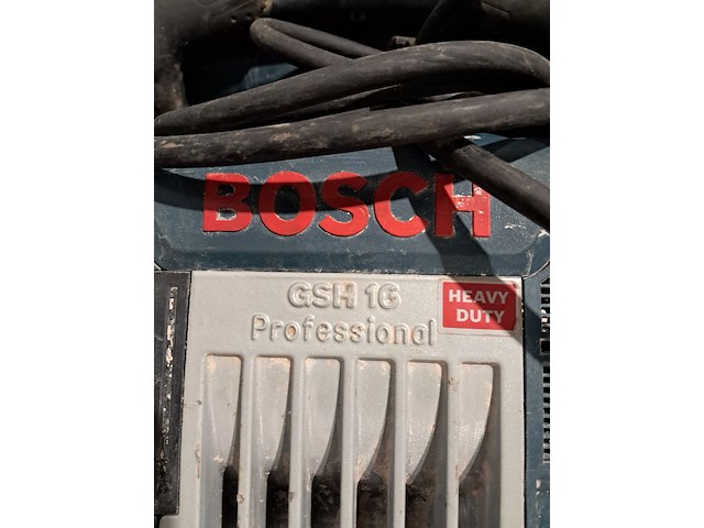 Breekhamer - 18kg - 230v - hex-28 bosch, gsh 16-28 e, bouwjaar 2018 - afbeelding 5 van  5