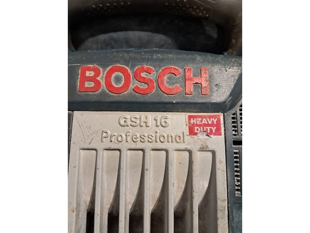 Breekhamer - 18kg - 230v - hex-28 bosch, gsh 16-28 e, bouwjaar 2018 - afbeelding 4 van  5
