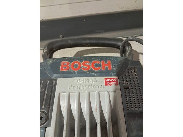 Breekhamer - 18kg - 230v - hex-28 bosch, gsh 16-28 e, bouwjaar 2018 - afbeelding 13 van  14