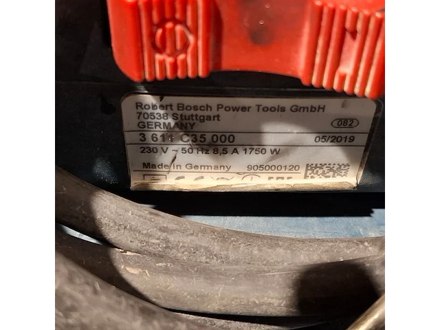 Breekhamer - 18kg - 230v - hex-28 bosch, gsh 16-28 e, bouwjaar 2019 - afbeelding 7 van  7