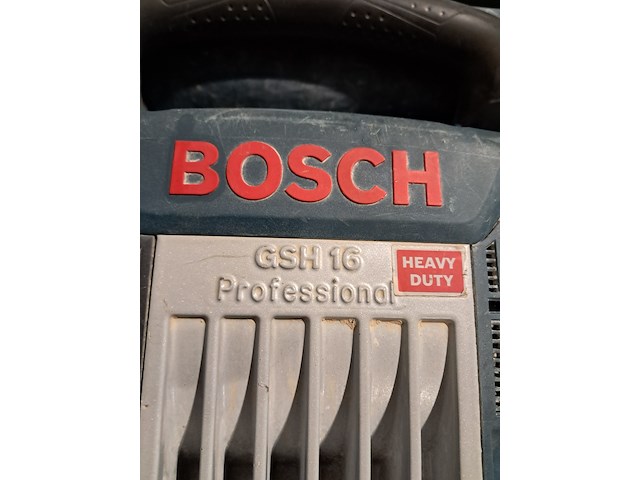 Breekhamer - 18kg - 230v - hex-28 bosch, gsh 16-28 e, bouwjaar 2020 - afbeelding 4 van  5
