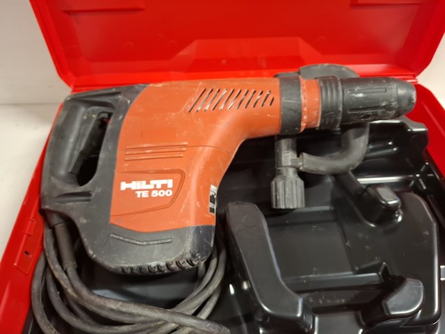 Breekhamer - 6kg - 230v - sds-max - hilti hilti, te 500, bouwjaar 2021 - afbeelding 3 van  6