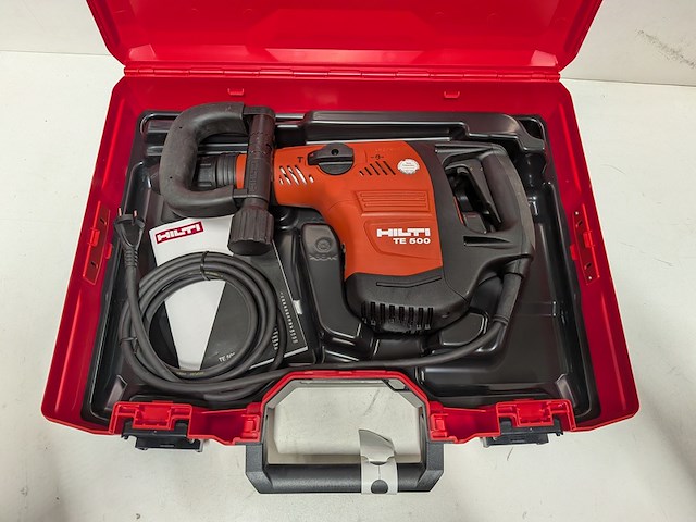 Breekhamer - 6kg - 230v - sds-max - hilti hilti, te 500, bouwjaar 2021 - afbeelding 2 van  10