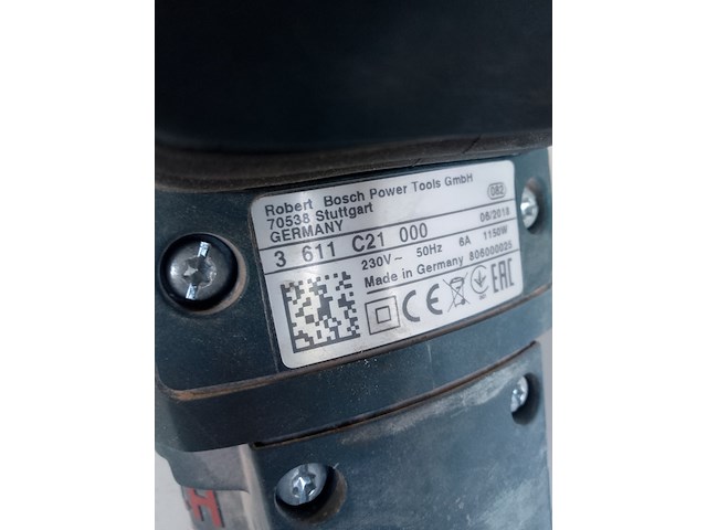 Breekhamer - 6kg - 230v - sds-max bosch, gsh 5 ce, bouwjaar 2018 - afbeelding 7 van  9