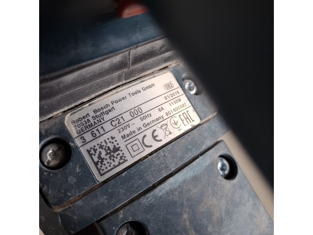 Breekhamer - 6kg - 230v - sds-max bosch, gsh 5 ce, bouwjaar 2019 - afbeelding 8 van  8