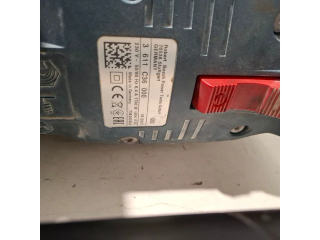 Breekhamer 11kg sds-max 230v ~ bosch, gsh 11 vc, bouwjaar 2017 - afbeelding 5 van  5