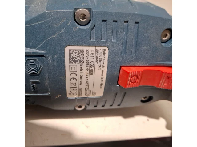 Breekhamer 11kg sds-max 230v ~ bosch, gsh 11 vc, bouwjaar 2020 - afbeelding 6 van  6