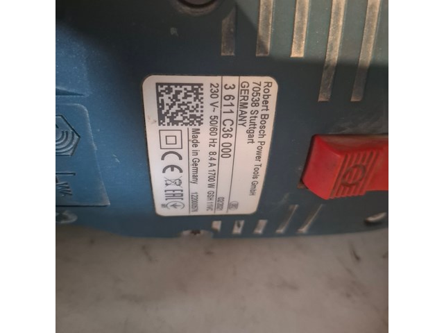 Breekhamer 11kg sds-max 230v ~ bosch, gsh 11 vc, bouwjaar 2021 - afbeelding 4 van  5