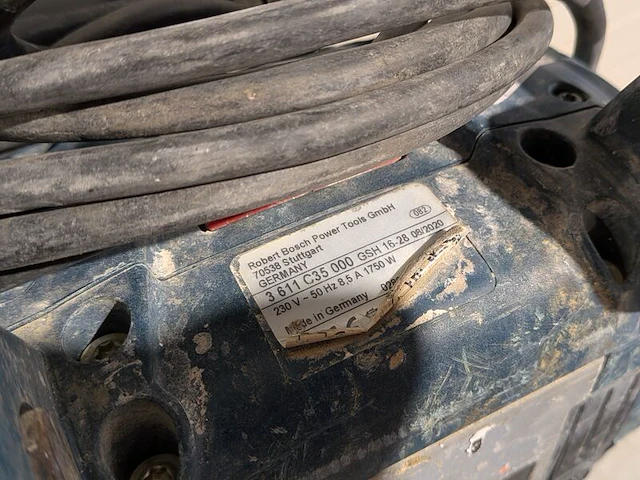 Breekhamer 18kg hex-28 230v ~, bosch, gsh 16-28 e, 2020 - afbeelding 5 van  6