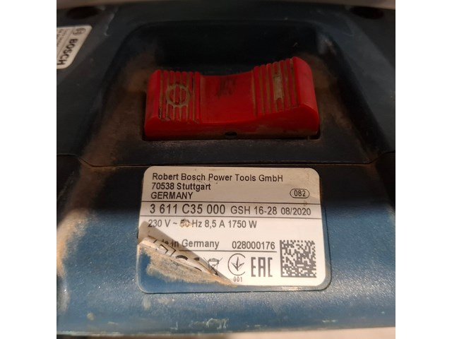 Breekhamer 18kg hex-28 230v ~, bosch, gsh 16-28 e, 2020 - afbeelding 7 van  8