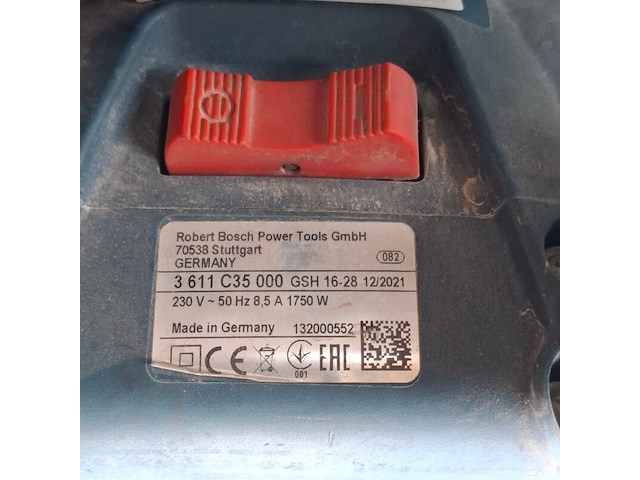 Breekhamer 18kg hex-28 230v, bosch, gsh 16-28 e, 2021 - afbeelding 6 van  6