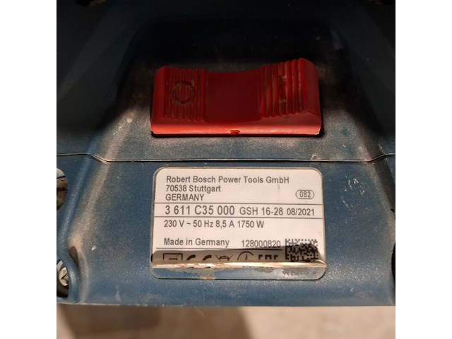 Breekhamer 18kg hex-28 230v ~, bosch, gsh 16-28 e, 2021 - afbeelding 7 van  8