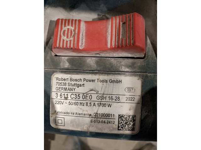 Breekhamer 18kg hex-28 230v ~, bosch, gsh 16-28 e, 2022 - afbeelding 6 van  7