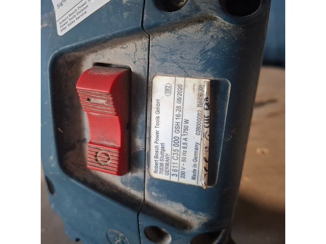 Breekhamer 18kg hex-28 230v ~ bosch, gsh 16-28 e, bouwjaar 2020 - afbeelding 3 van  3