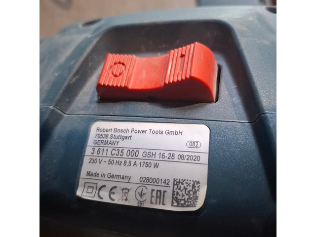Breekhamer 18kg hex-28 230v ~ bosch, gsh 16-28 e, bouwjaar 2020 - afbeelding 4 van  4
