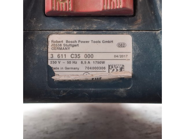 Breekhamer 18kg hex-28 230v ~ bosch, gsh 26-28 e, bouwjaar 2017 - afbeelding 5 van  6