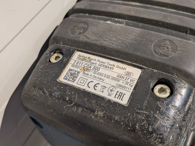 Breekhamer 30kg hex-28 230v ~, bosch, gsh 27 vc, 2021 - afbeelding 4 van  5
