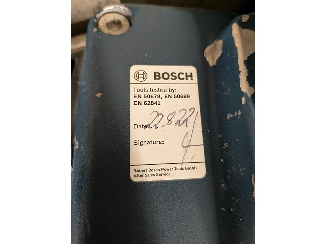 Breekhamer 30kg hex-28 230v ~ bosch, gsh 27 vc, bouwjaar 2017 - afbeelding 9 van  9
