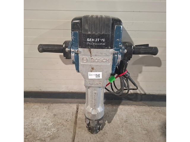 Breekhamer 30kg hex-28 230v ~ bosch, gsh 27 vc, bouwjaar 2018 - afbeelding 1 van  3