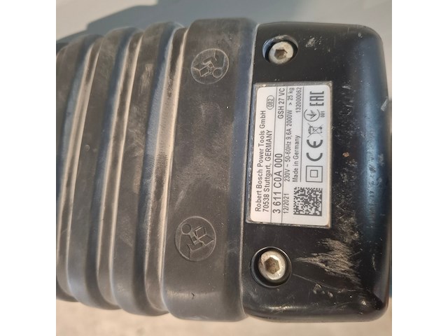 Breekhamer 30kg hex-28 230v ~ bosch, gsh 27 vc, bouwjaar 2018 - afbeelding 3 van  3