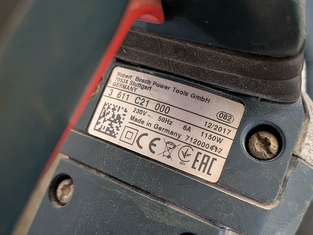 Breekhamer 6kg 230v sds-max ~, bosch, gsh 5 ce, 2017 - afbeelding 5 van  6