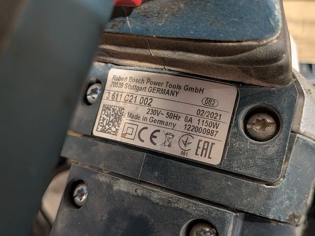 Breekhamer 6kg 230v sds-max ~, bosch, gsh 5 ce, 2021 - afbeelding 7 van  8