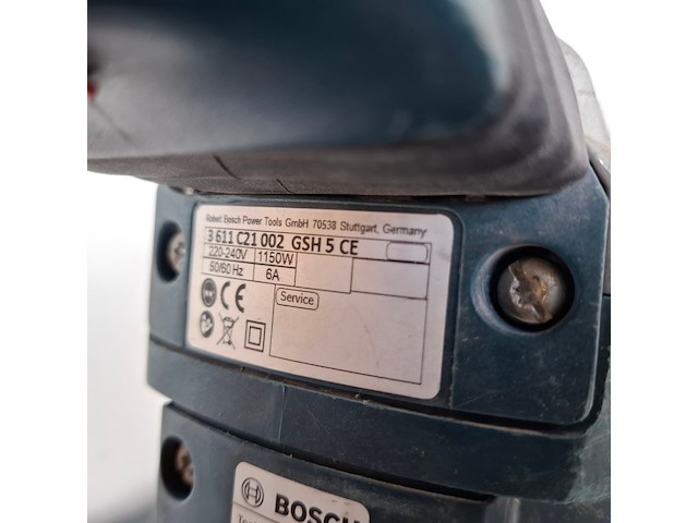 Breekhamer 6kg 230v sds-max ~, bosch, gsh 5 ce, 2021 - afbeelding 6 van  7