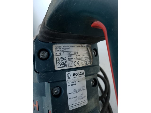 Breekhamer 6kg 230v sds-max ~ bosch, gsh 5 ce, bouwjaar 2017 - afbeelding 9 van  10