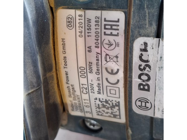 Breekhamer 6kg 230v sds-max ~ bosch, gsh 5 ce, bouwjaar 2018 - afbeelding 8 van  8