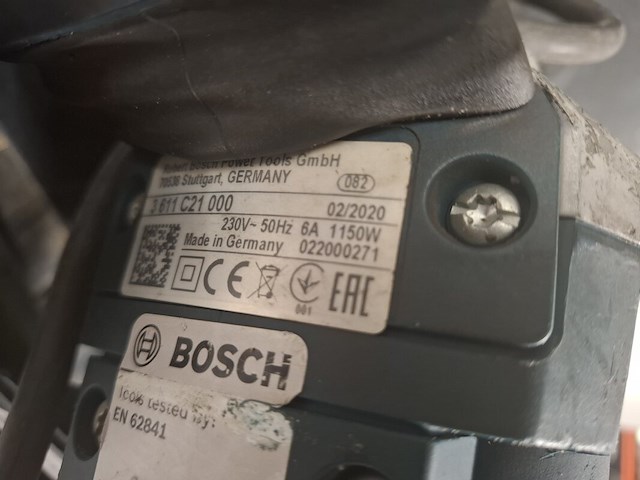 Breekhamer 6kg 230v sds-max ~ bosch, gsh 5 ce, bouwjaar 2020 - afbeelding 6 van  7