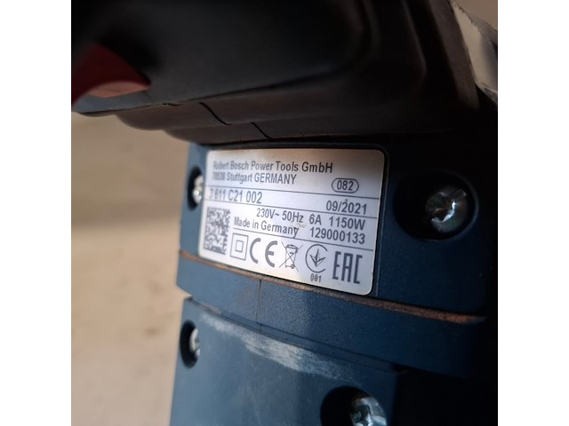 Breekhamer 6kg 230v sds-max ~ bosch, gsh 5 ce, bouwjaar 2021 - afbeelding 2 van  4