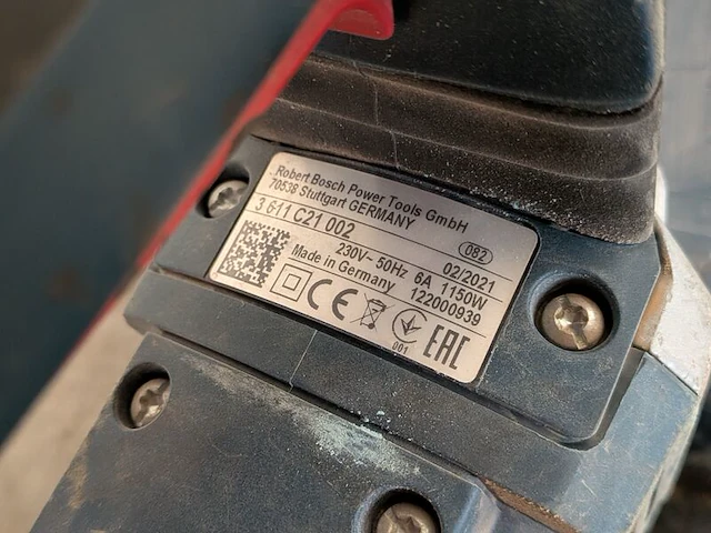 Breekhamer 6kg 230v sds-max ~ bosch, gsh 5 ce, bouwjaar 2021 - afbeelding 5 van  6