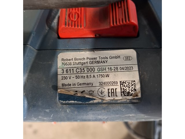 Breekhamer, bosch, gsh 16-28, 2023 - afbeelding 6 van  7