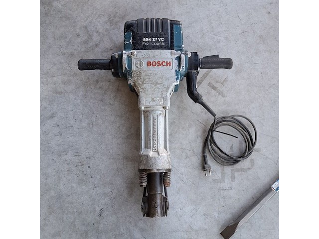 Breekhamer / hakhamer, bosch, bosch gsh 27 vc professional, blauw - afbeelding 1 van  6