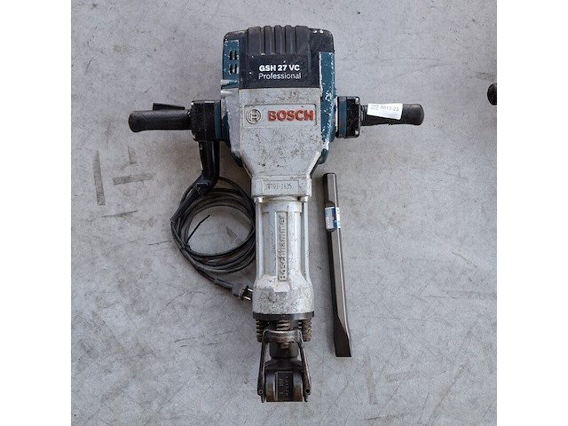 Breekhamer / hakhamer, bosch, bosch gsh 27 vc professional, blauw - afbeelding 2 van  6