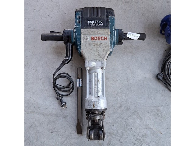 Breekhamer / hakhamer, bosch , gsh 27 vc professional, blauw - afbeelding 1 van  5