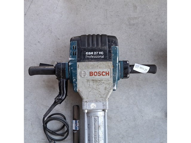 Breekhamer / hakhamer, bosch , gsh 27 vc professional, blauw - afbeelding 2 van  5