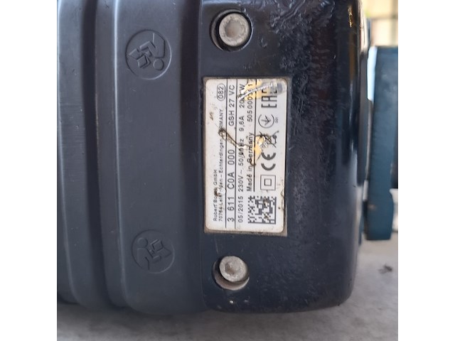 Breekhamer / hakhamer, bosch , gsh 27 vc professional, blauw - afbeelding 5 van  5