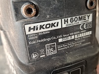 Breekhamer hikoki, h60mey brushless, bouwjaar 2020 - afbeelding 6 van  9