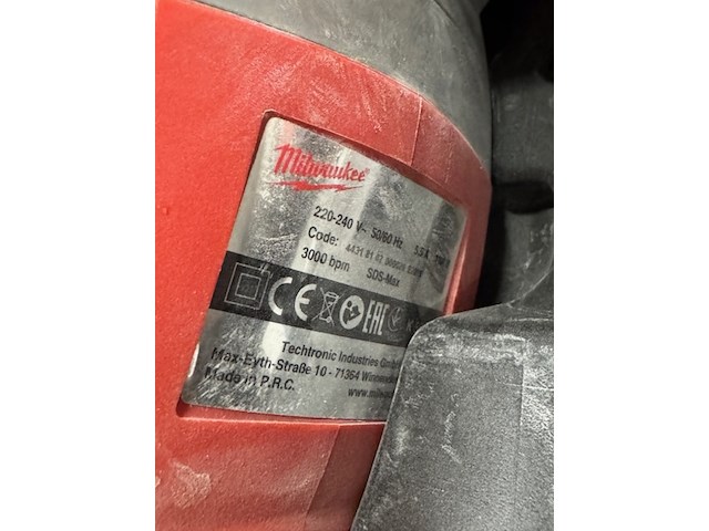 Breekhamer milwaukee, k 500 st - afbeelding 3 van  6