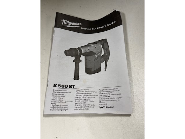 Breekhamer milwaukee, k 500 st - afbeelding 5 van  6