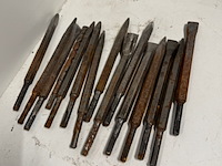 Breekhamer powerplus, geel, met diverse beitels - afbeelding 2 van  4